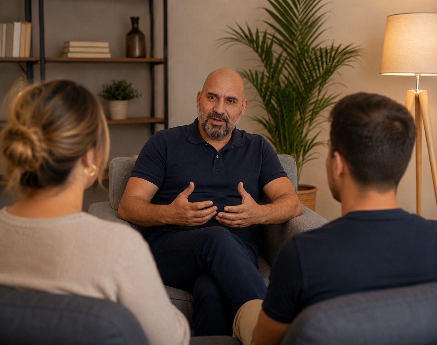Sergio García en sesión de pareja
